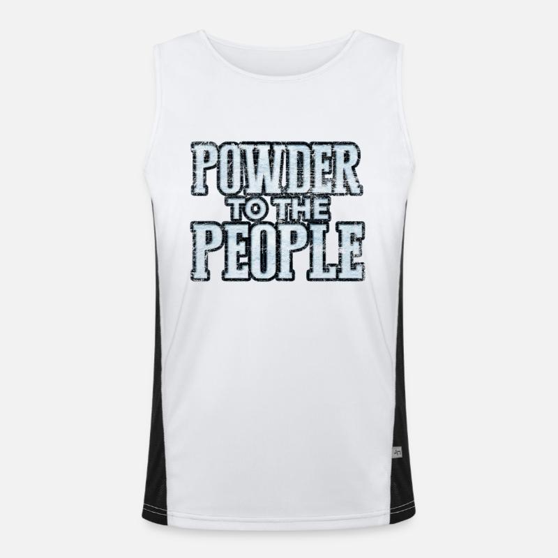 Snowboard Men's Functional Contrast Tank Top 