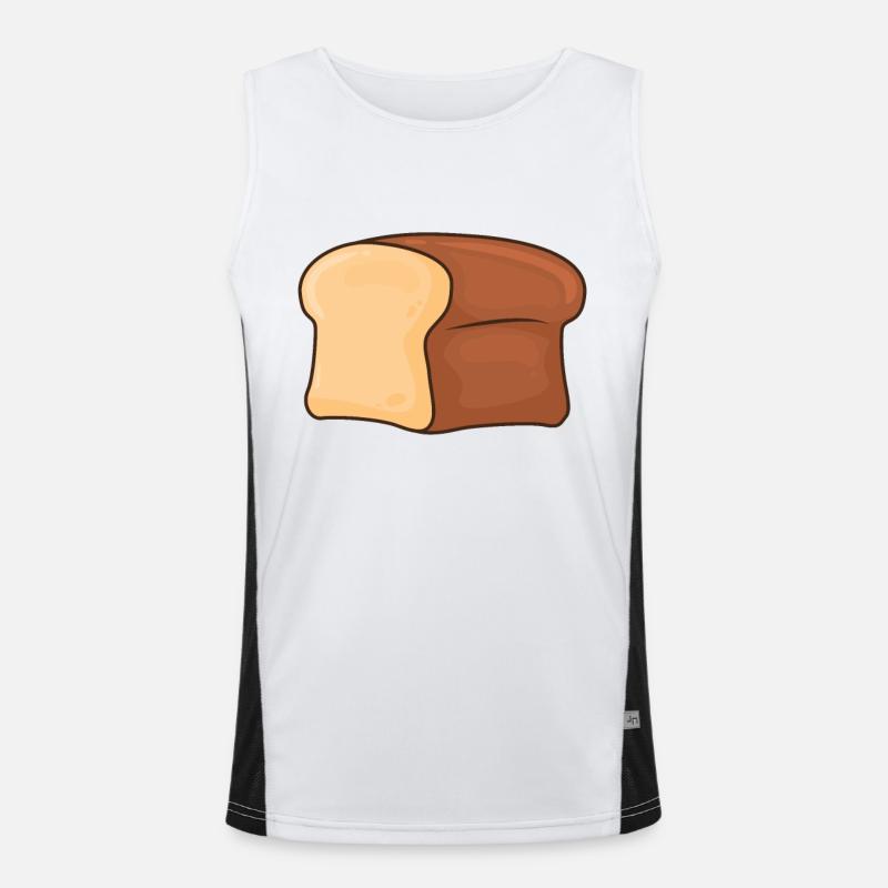 Pains cuits Débardeur respirant contrasté Homme 