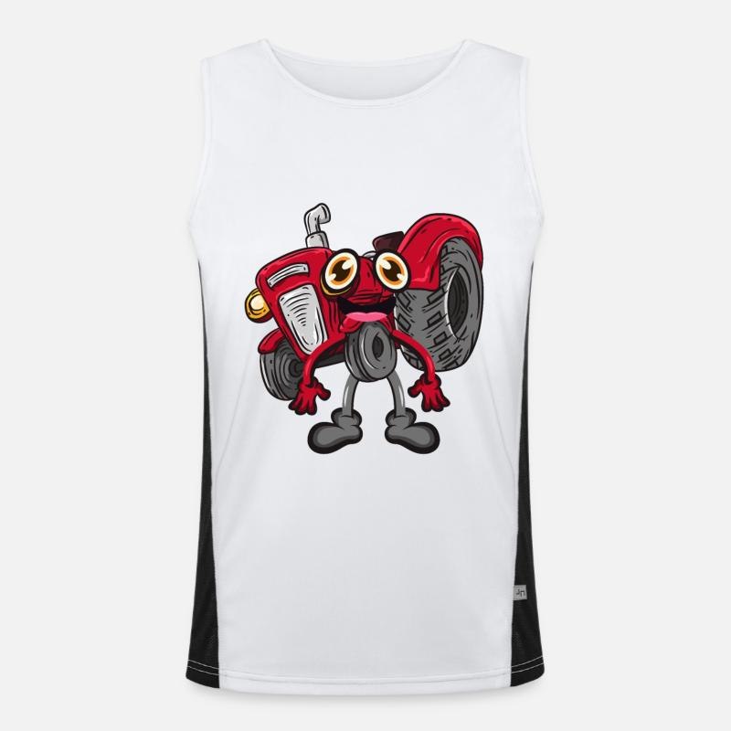 Traktor Men's Functional Contrast Tank Top 