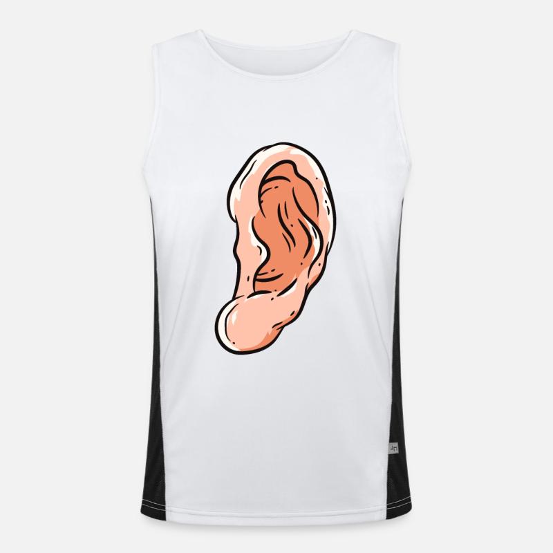 ear Men's Functional Contrast Tank Top 
