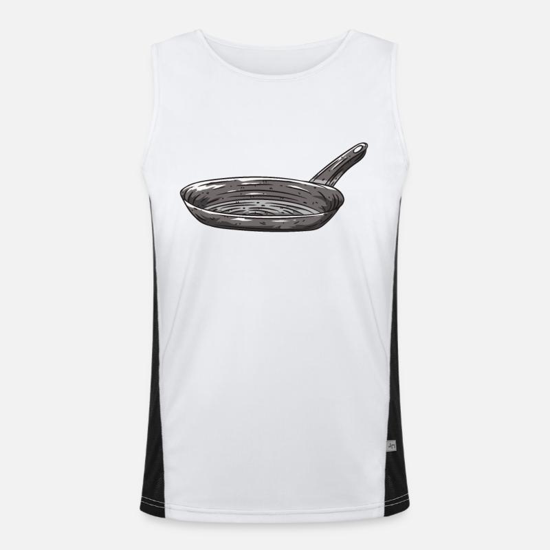 Casserole Cuisson Débardeur respirant contrasté Homme 