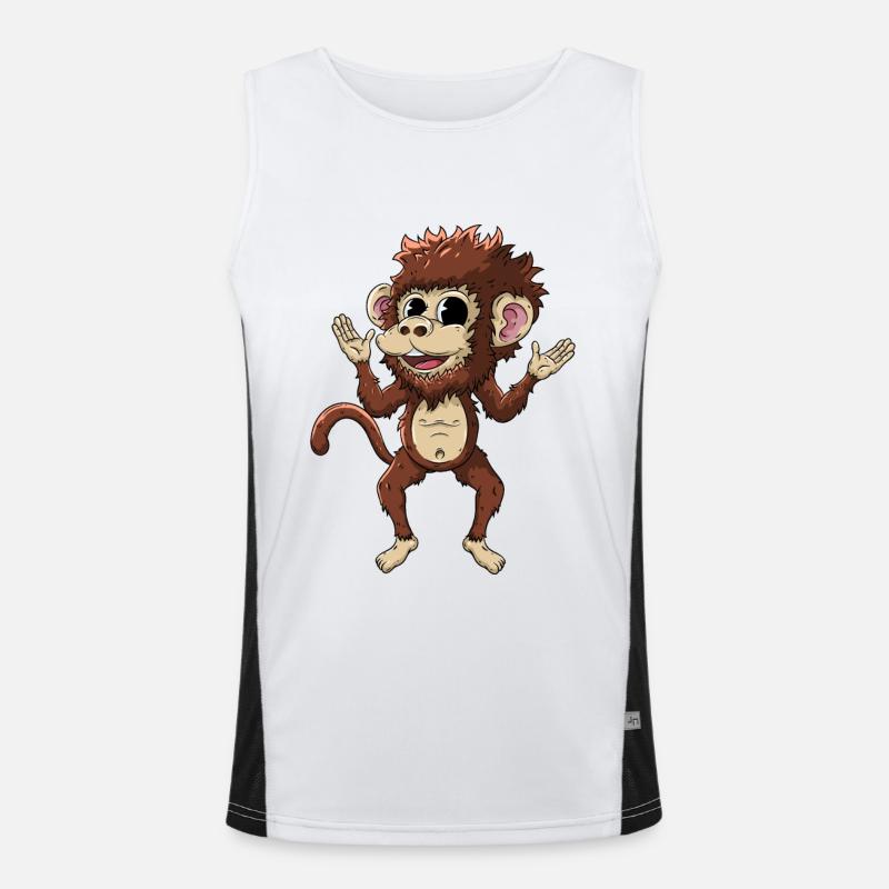 Monkey Men's Functional Contrast Tank Top 
