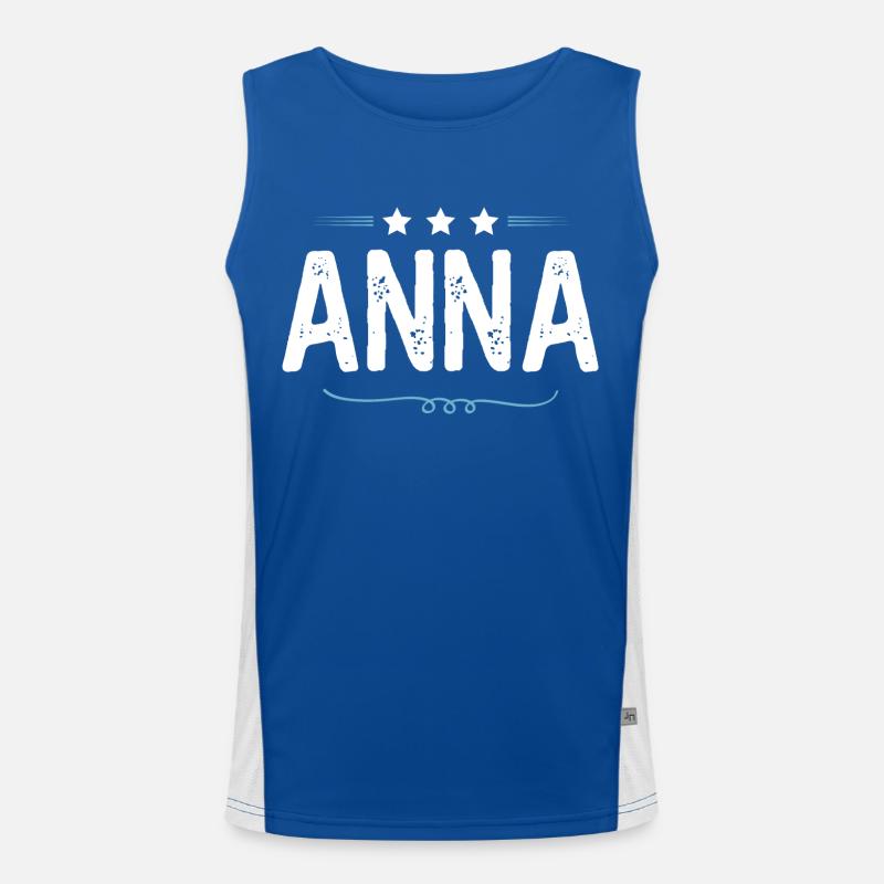 Anna Men's Functional Contrast Tank Top 