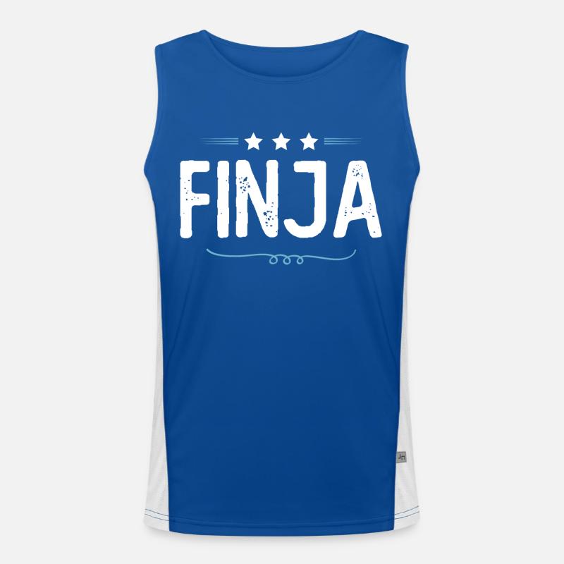Finja Funktionelles Kontrast-Tank Top für Männer 