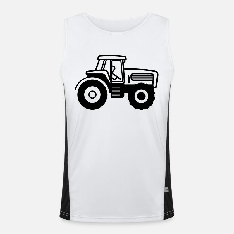 Tractor Men's Functional Contrast Tank Top 