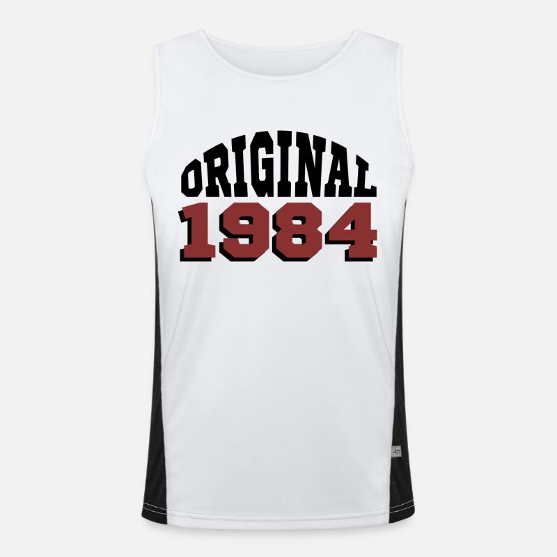 Original 1984 Men's Functional Contrast Tank Top 