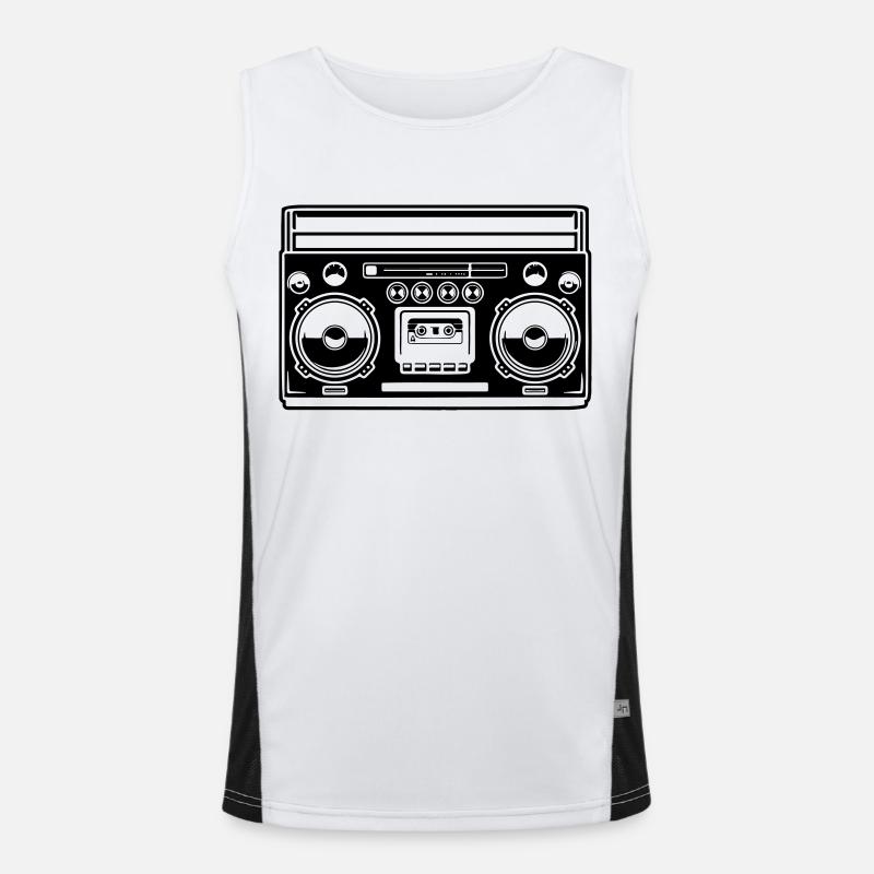 ghettoblaster 1 Men's Functional Contrast Tank Top 