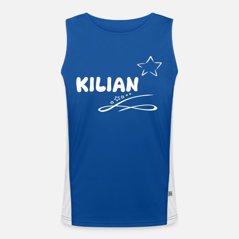 Geschenk Kilian Funktionelles Kontrast-Tank Top für Männer 