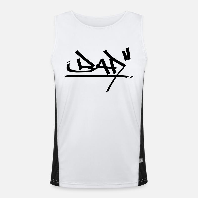 graffiti bad 01 Men's Functional Contrast Tank Top 