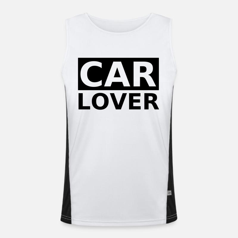 Carlover, Auto Funktionelles Kontrast-Tank Top für Männer 