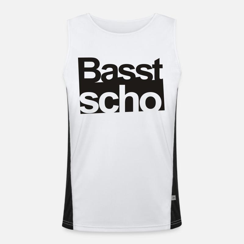 basst_scho_1C2 Débardeur respirant contrasté Homme 