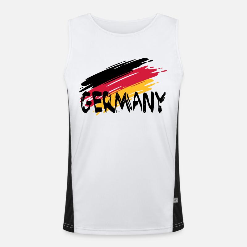 GERMANY Funktionelles Kontrast-Tank Top für Männer 