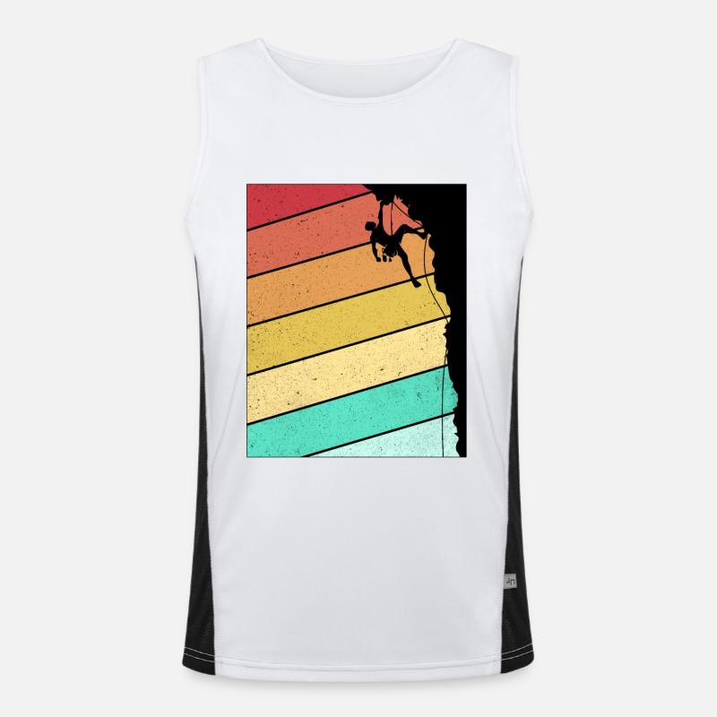 Klettern Funktionelles Kontrast-Tank Top für Männer 