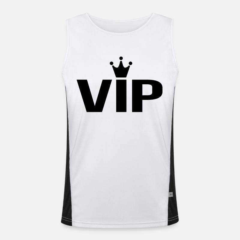 vip Funktionelles Kontrast-Tank Top für Männer 