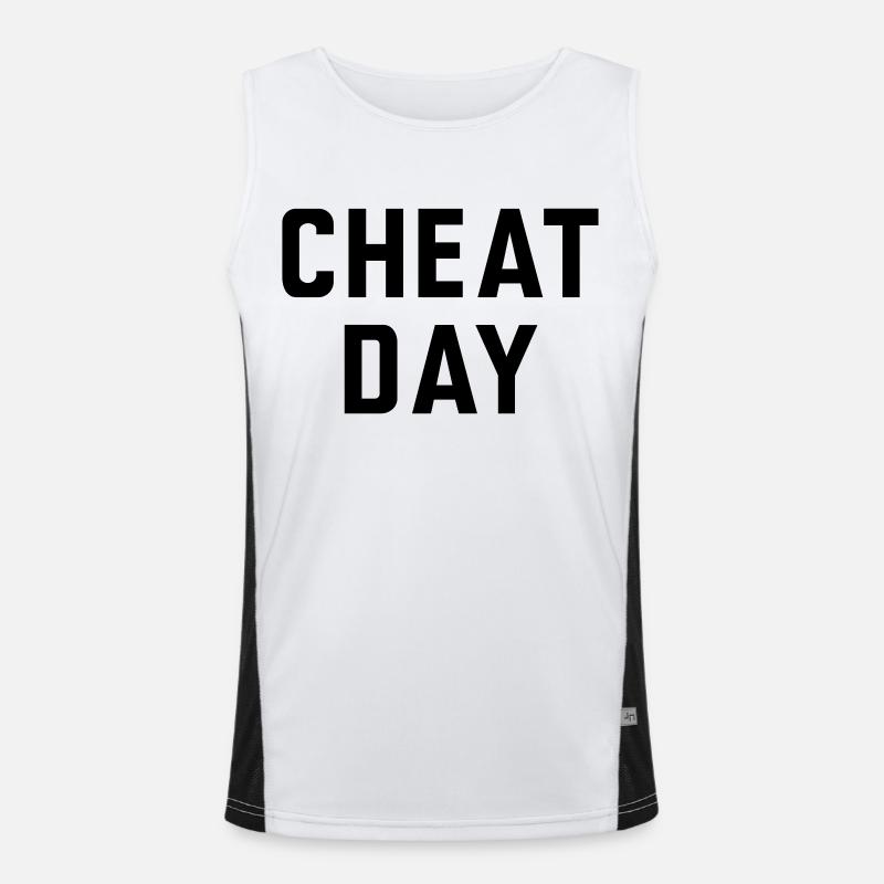 Cheat Day Men's Functional Contrast Tank Top 