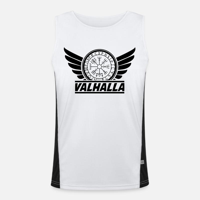 Valhalla Compass Men's Functional Contrast Tank Top 