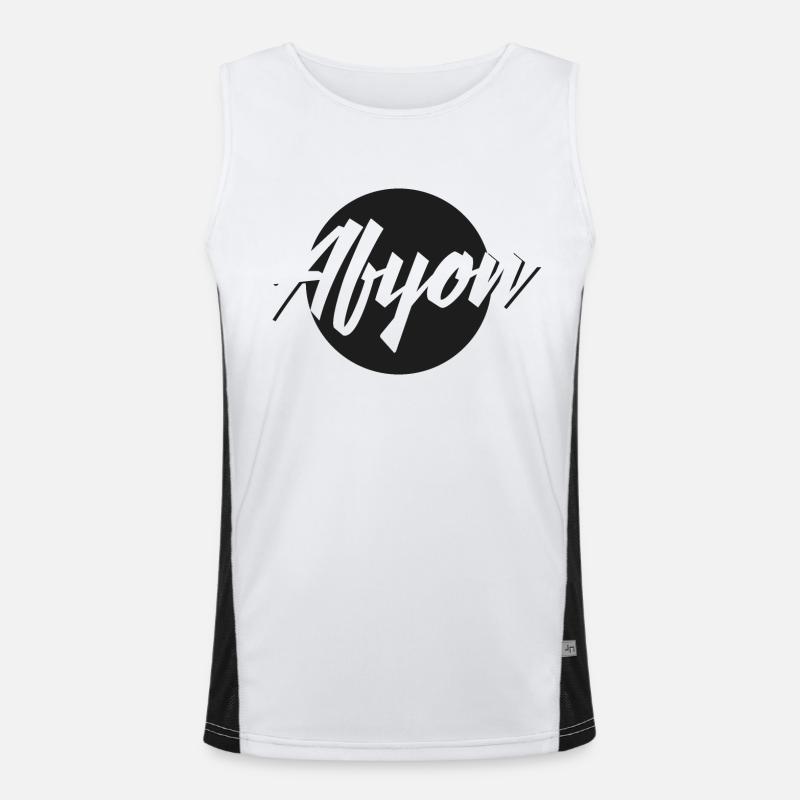 Afyon Funktionelles Kontrast-Tank Top für Männer 