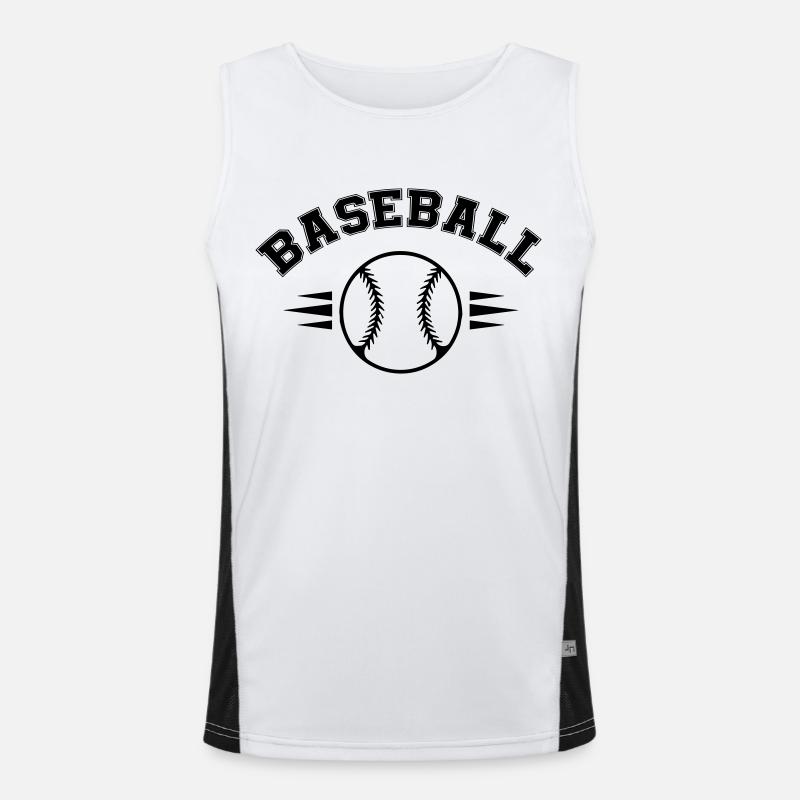 baseball Men's Functional Contrast Tank Top 
