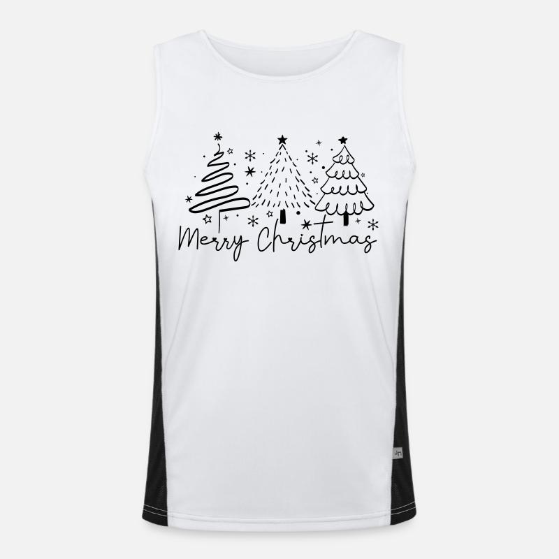 Joyeux Noël Débardeur respirant contrasté Homme 