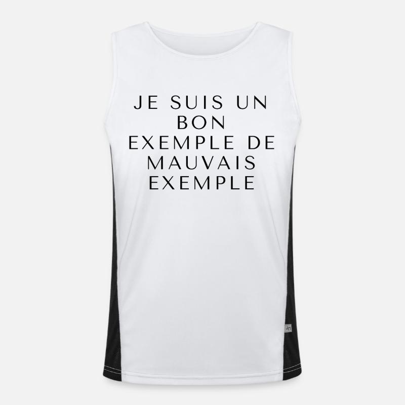example Men's Functional Contrast Tank Top 