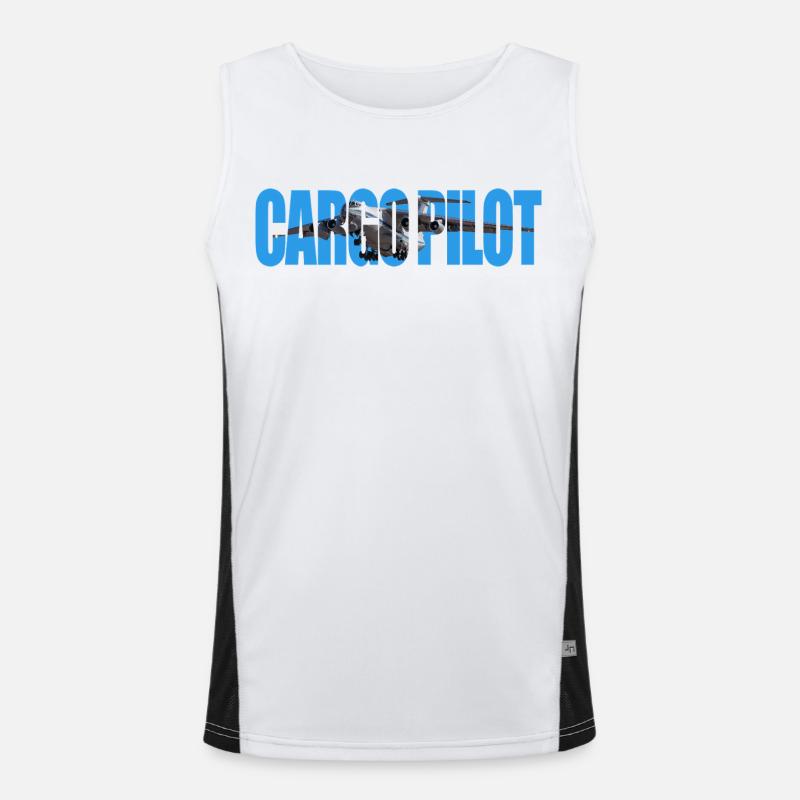 Cargo pilot IL-76 Men's Functional Contrast Tank Top 