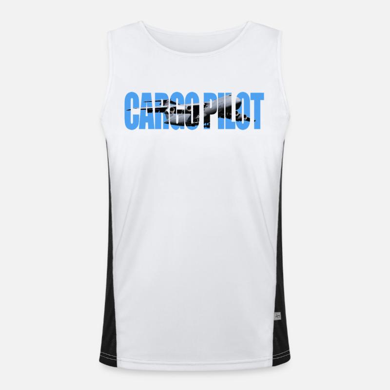 Cargo pilot C-5 Men's Functional Contrast Tank Top 