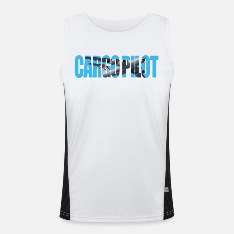 Cargo pilot IL-76 Men's Functional Contrast Tank Top 