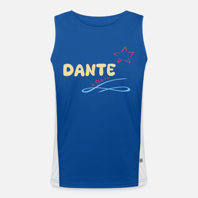 Geschenk Dante Funktionelles Kontrast-Tank Top für Männer 