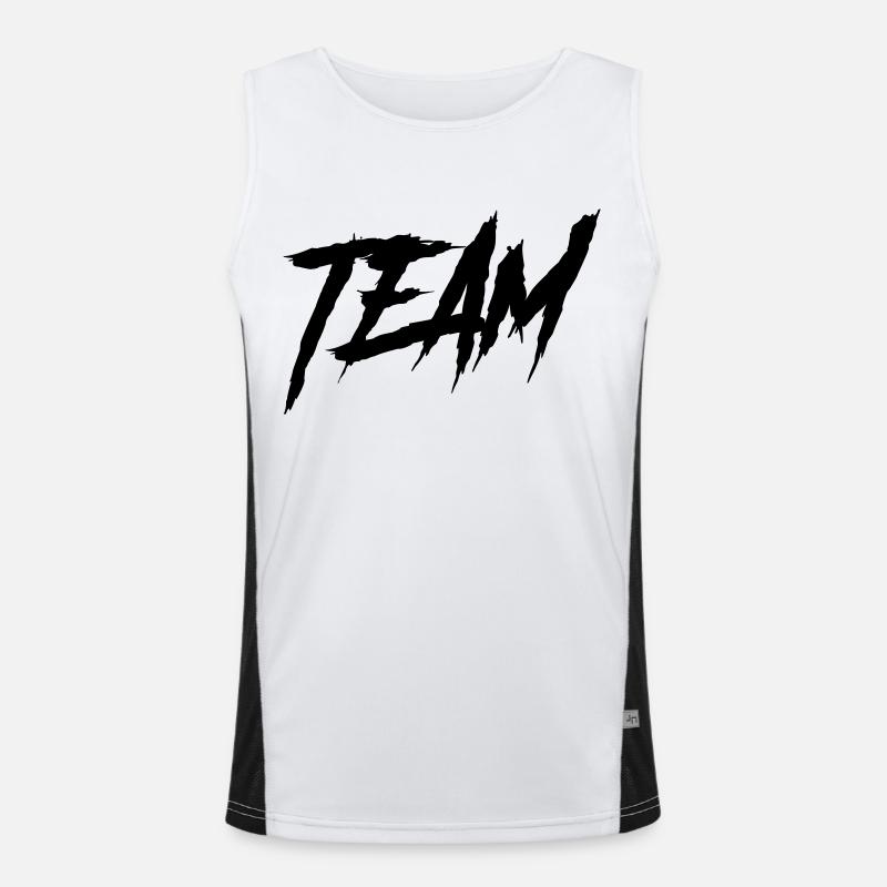 team Funktionelles Kontrast-Tank Top für Männer 