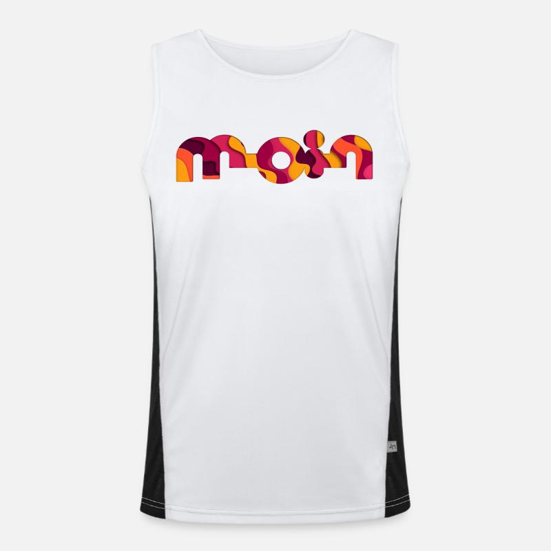 Hello Men's Functional Contrast Tank Top 