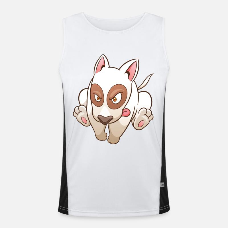 Go Boy Go Funktionelles Kontrast-Tank Top für Männer 