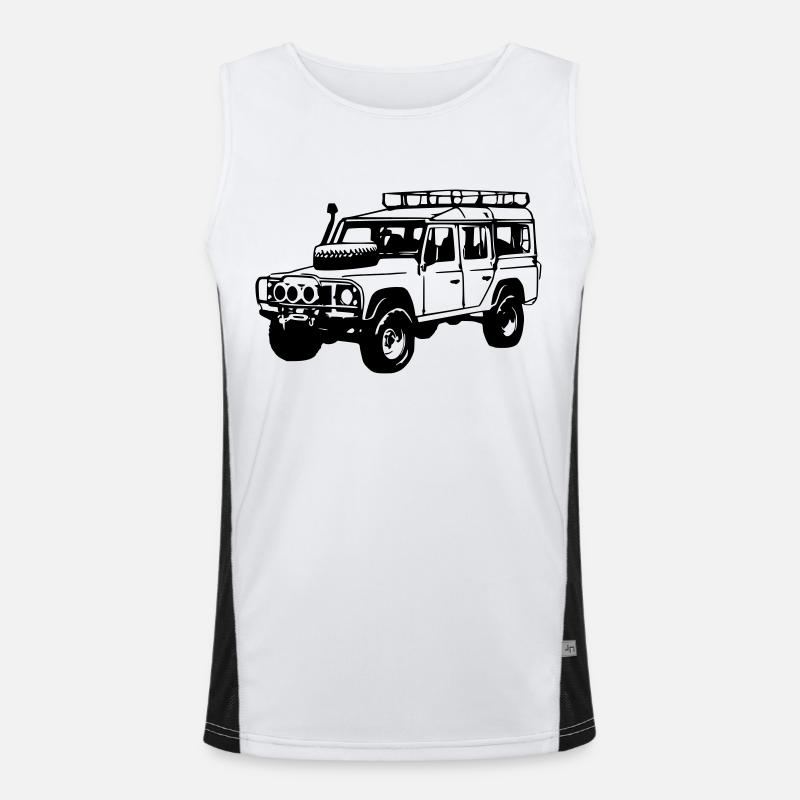 Offroader Funktionelles Kontrast-Tank Top für Männer 