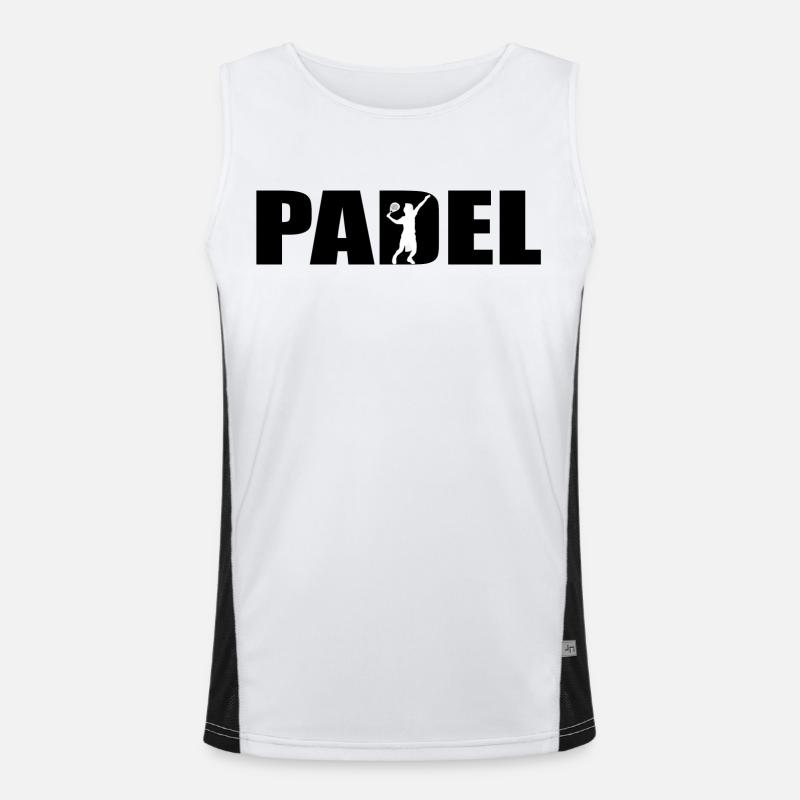 Padel Débardeur respirant contrasté Homme 