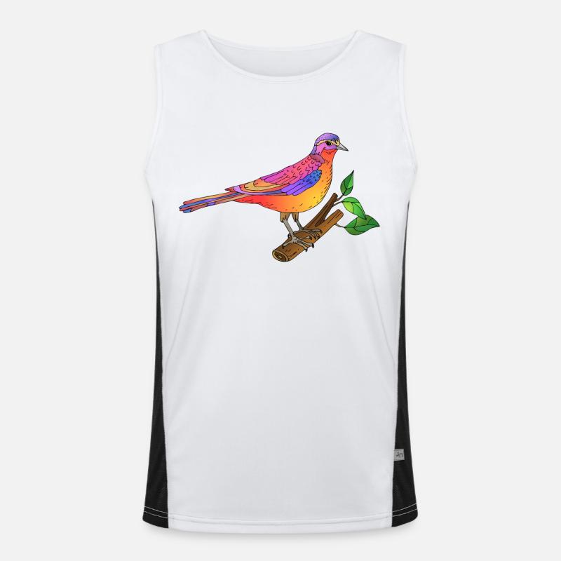 Bird Men's Functional Contrast Tank Top 