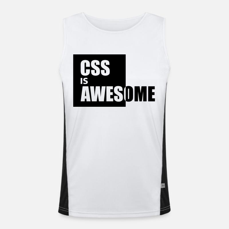 Programmieren Funktionelles Kontrast-Tank Top für Männer 