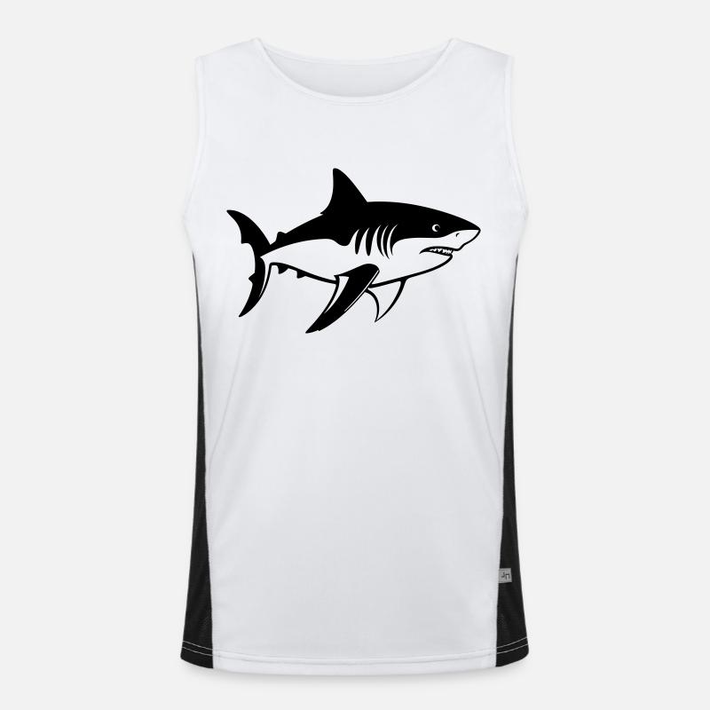 Requin Débardeur respirant contrasté Homme 