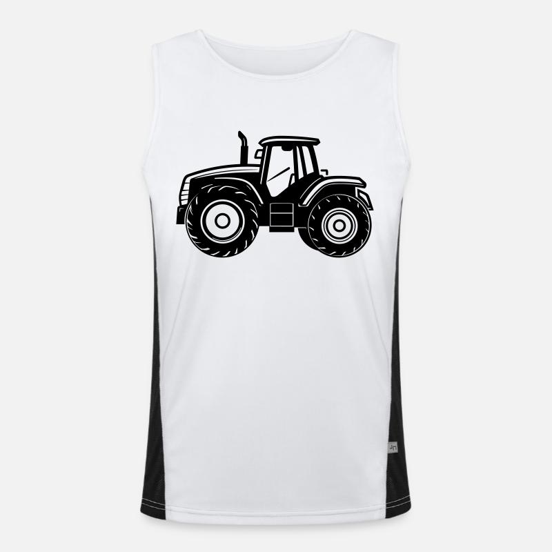 Traktor Funktionelles Kontrast-Tank Top für Männer 