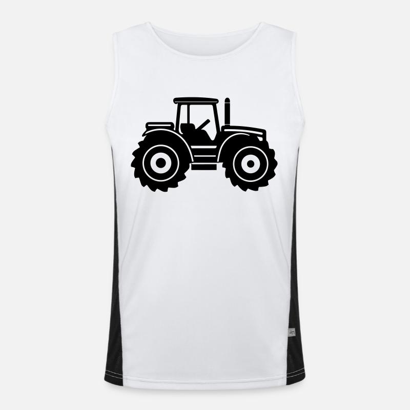 Traktor Funktionelles Kontrast-Tank Top für Männer 
