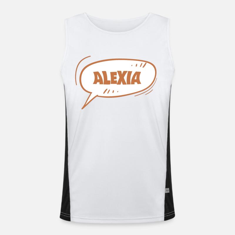 Alexia Funktionelles Kontrast-Tank Top für Männer 