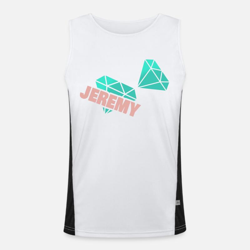 Papa Jeremy Men's Functional Contrast Tank Top 