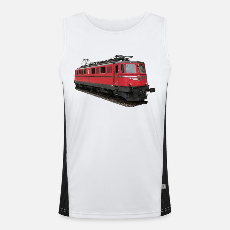 Locomotive CFF Débardeur respirant contrasté Homme 