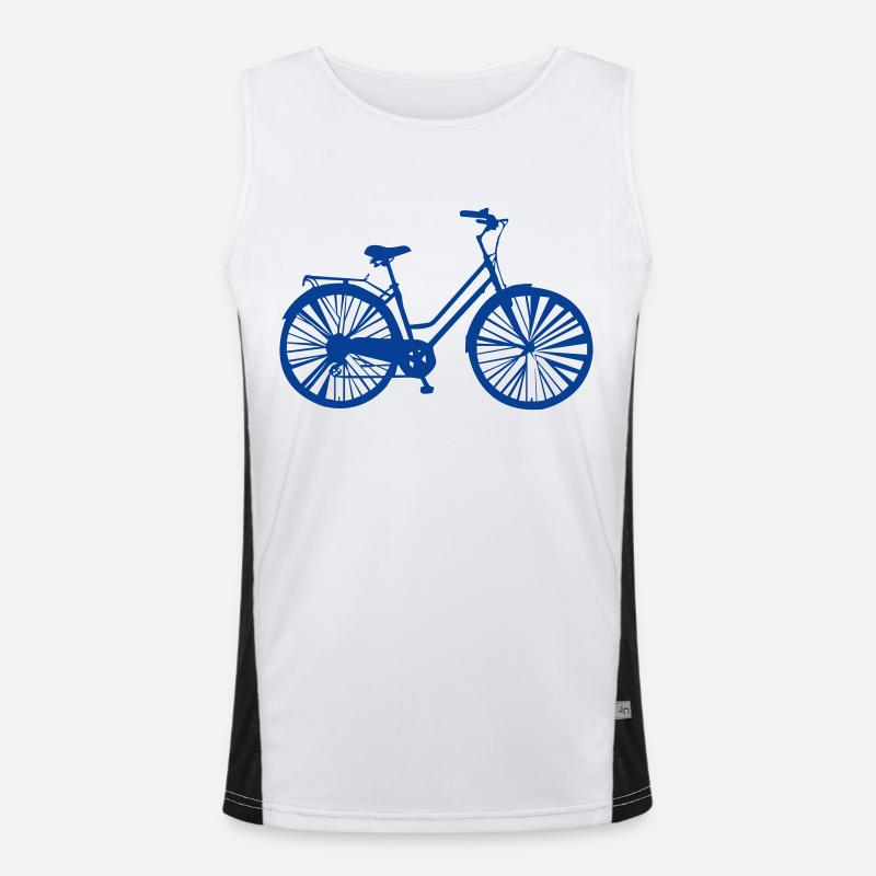 bicyclette Débardeur respirant contrasté Homme 