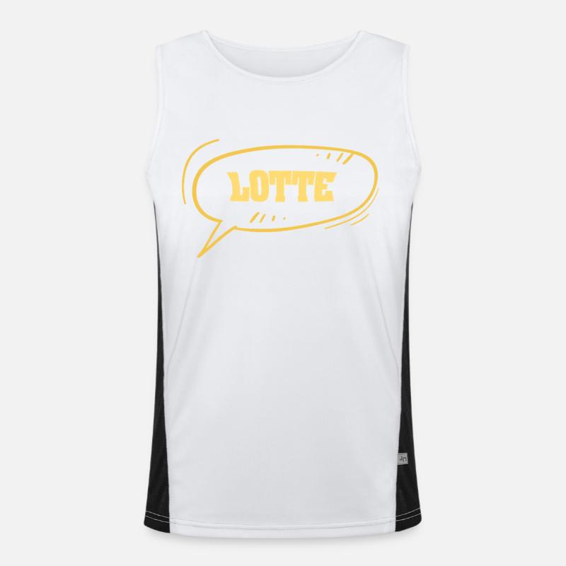 First name Lotte Men's Functional Contrast Tank Top 