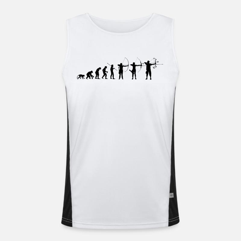 ArcheryKind_2026_Bk Men's Functional Contrast Tank Top 