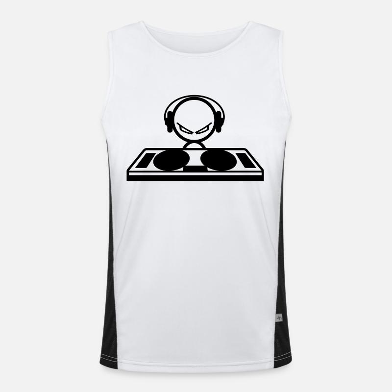 DJ Débardeur respirant contrasté Homme 