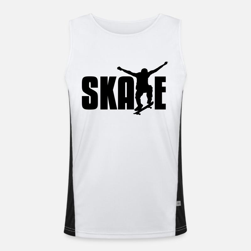 skate Débardeur respirant contrasté Homme 