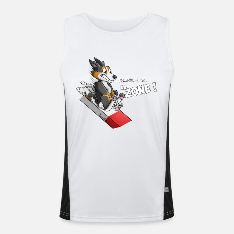 Agility 3 Débardeur respirant contrasté Homme 