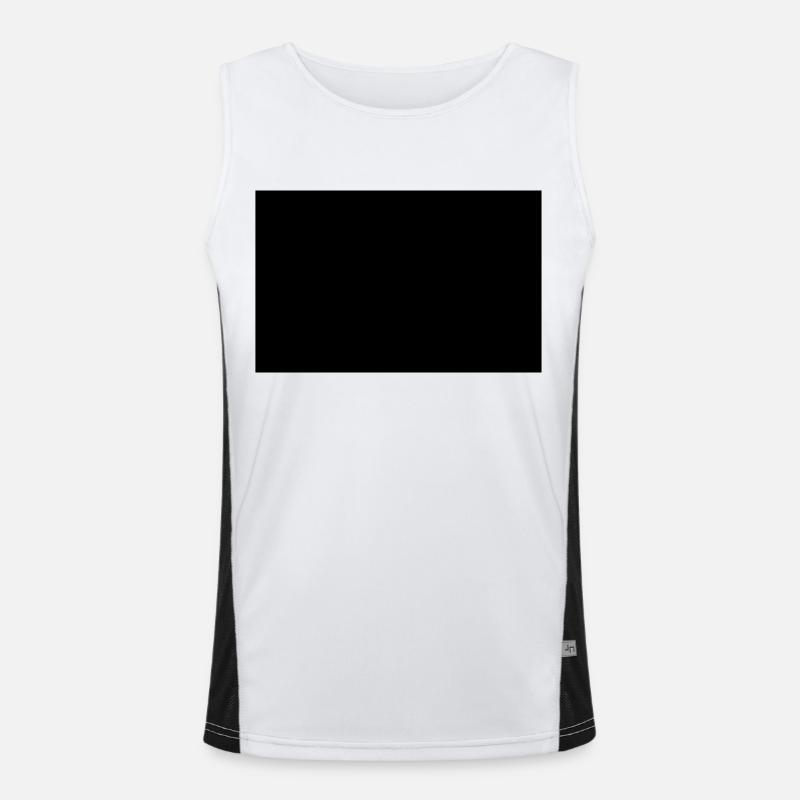 Flagge Deutschland Funktionelles Kontrast-Tank Top für Männer 