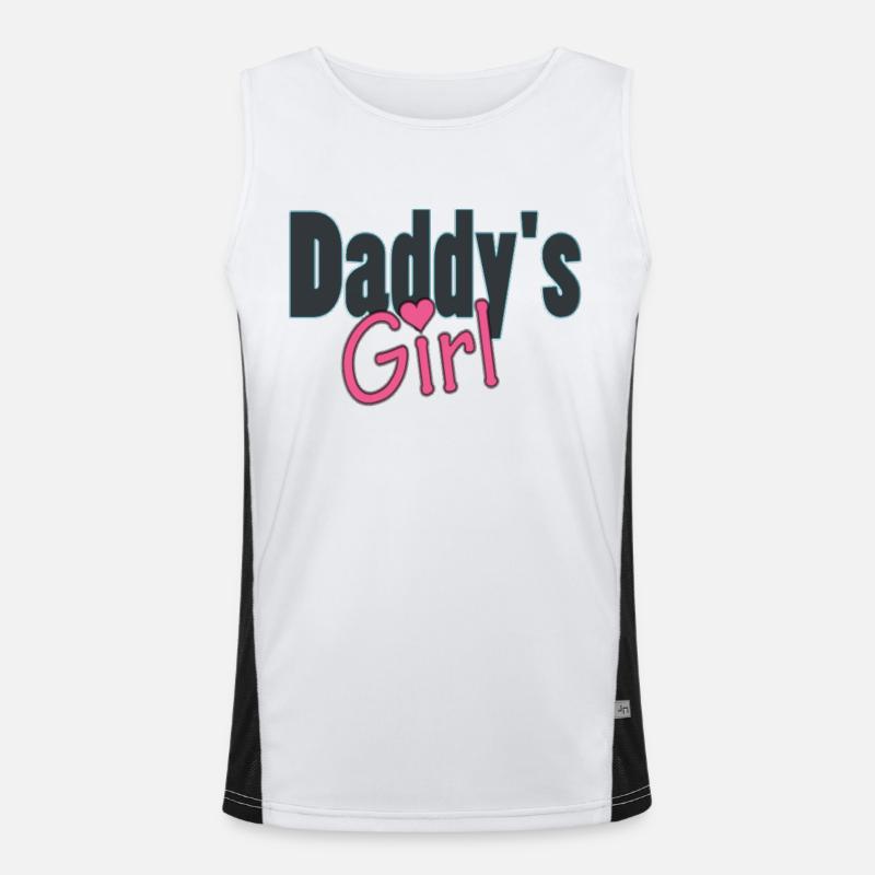 daddy's girl Men's Functional Contrast Tank Top 