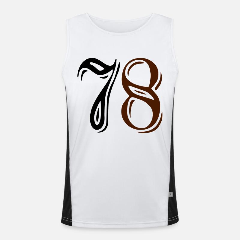 Swagg Dept. 78 Débardeur respirant contrasté Homme 